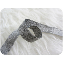 Webband SpitzenWerk  grau